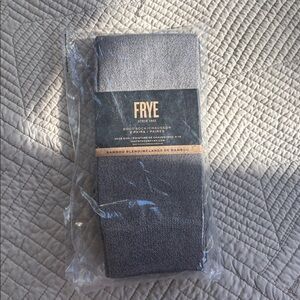 Women’s Frye Boot Socks — new breathable bamboo blend, two pairs (gray & black)!